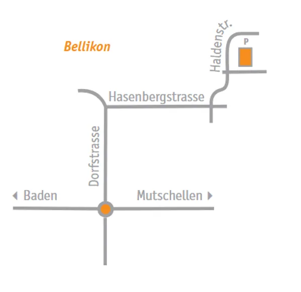 Anfahrtsplan Bellikon